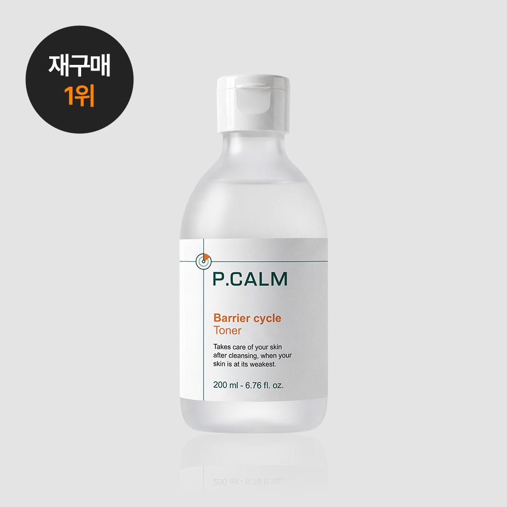 P.CALM Barrier Cycle Super Soothing Calming Essence Toner 200ml