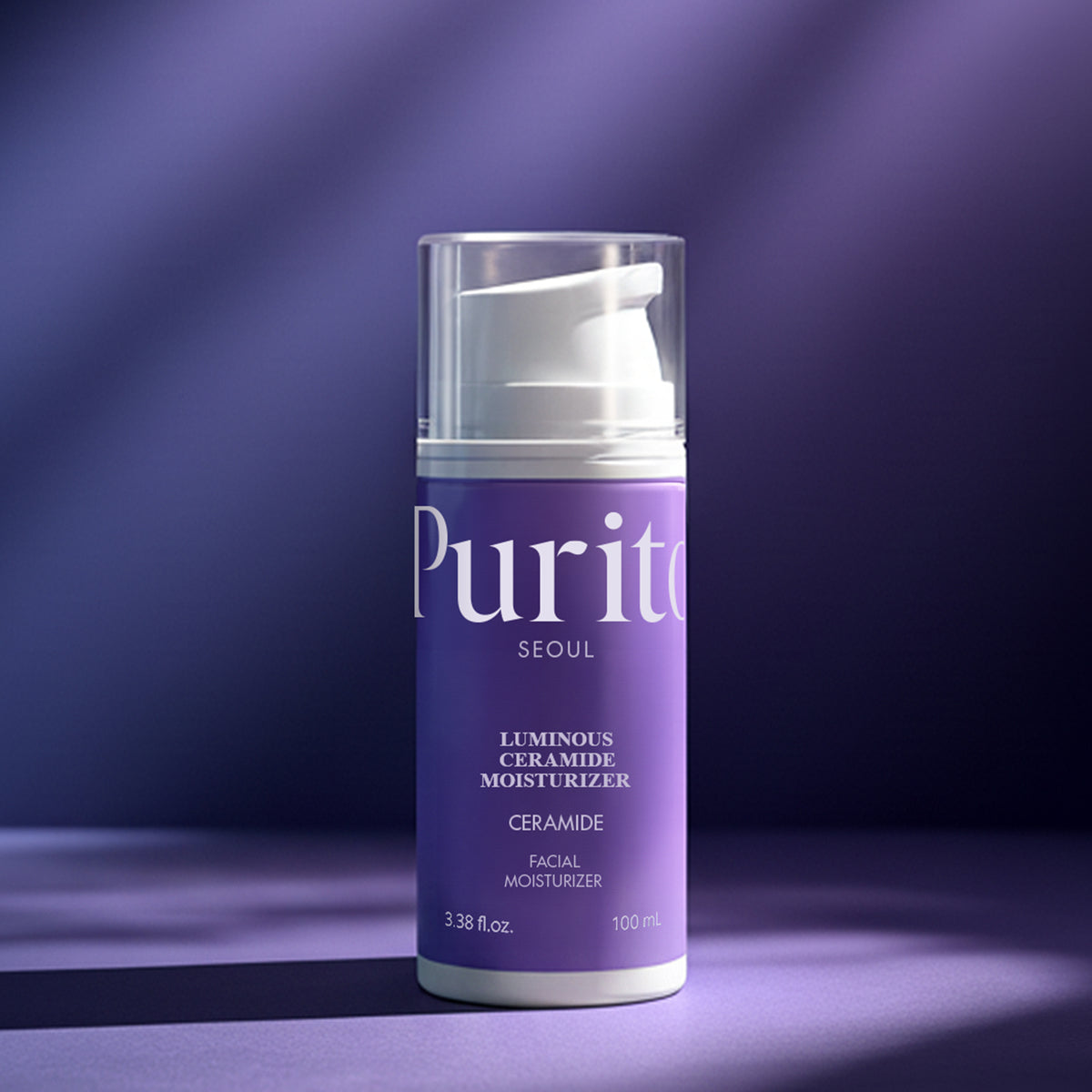 PURITO Luminous Ceramide Moisturizer, 100mL