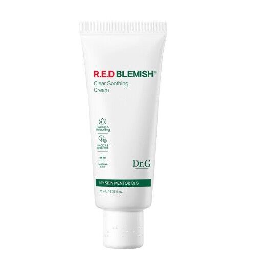 Dr.G Red Blemish Clear Soothing Cream 70ml (Tube)