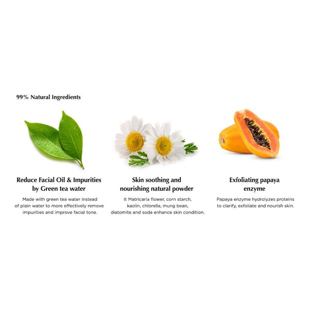 MANYO Deep Pore Cleansing Soda Foam 5.07 fl oz / 150ml Daily Face Wash, Non Irritating, with Vitamin C, Chamomile, Clean K-Beauty for Women and Men Korean Skin care