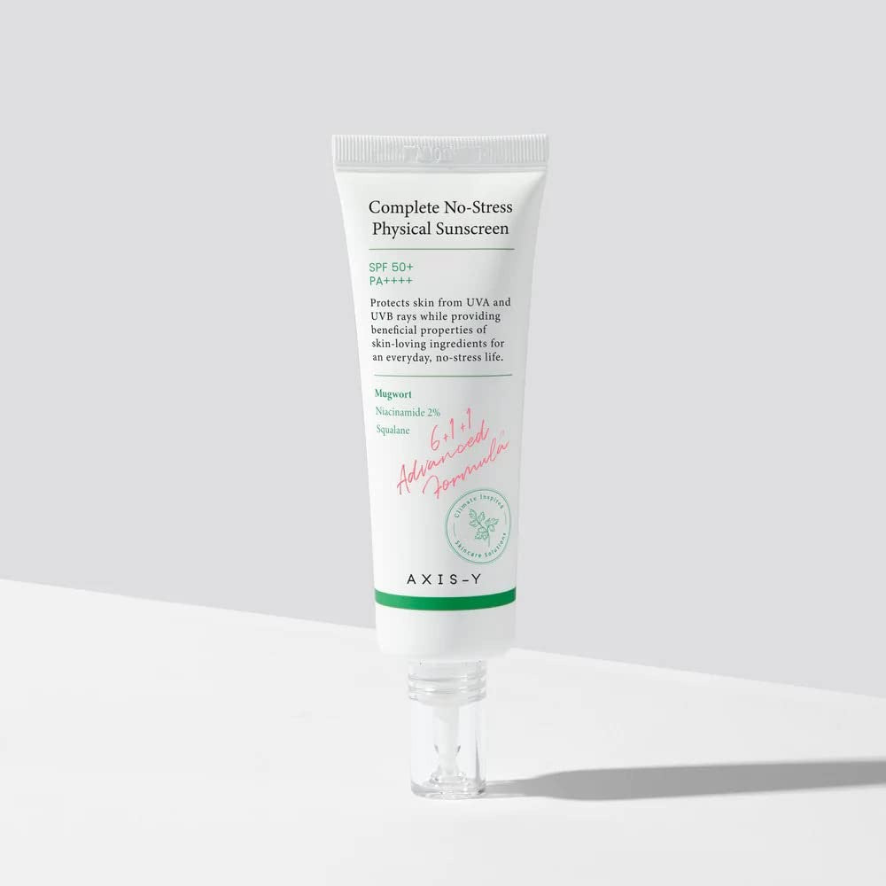 AXIS-Y Complete No-Stress Physical Sunscreen SPF50 PA++++ 50ml