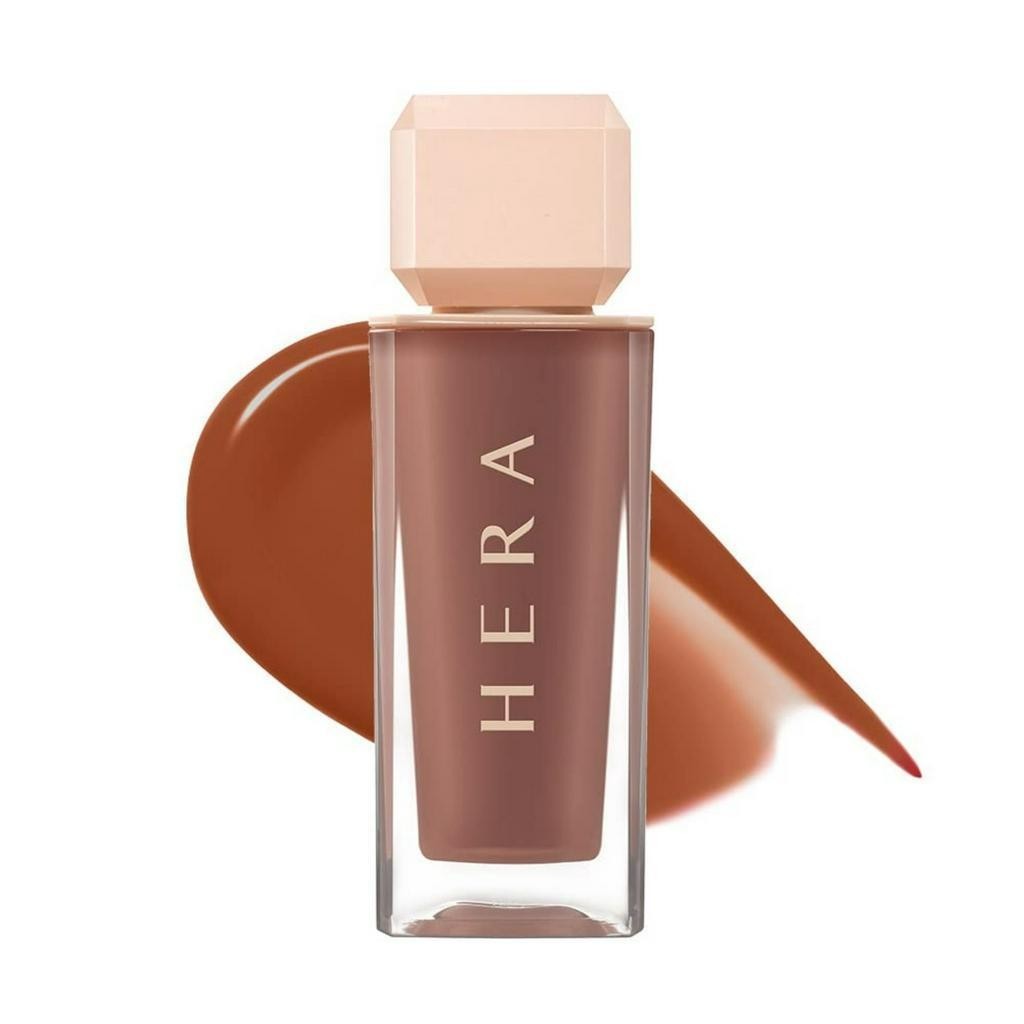 HERA Lip Gloss (#462 SPEECHLESS) Sensual Spicy Nude Gloss Korean Makeup Lipstick by Amorepacific, 5g
