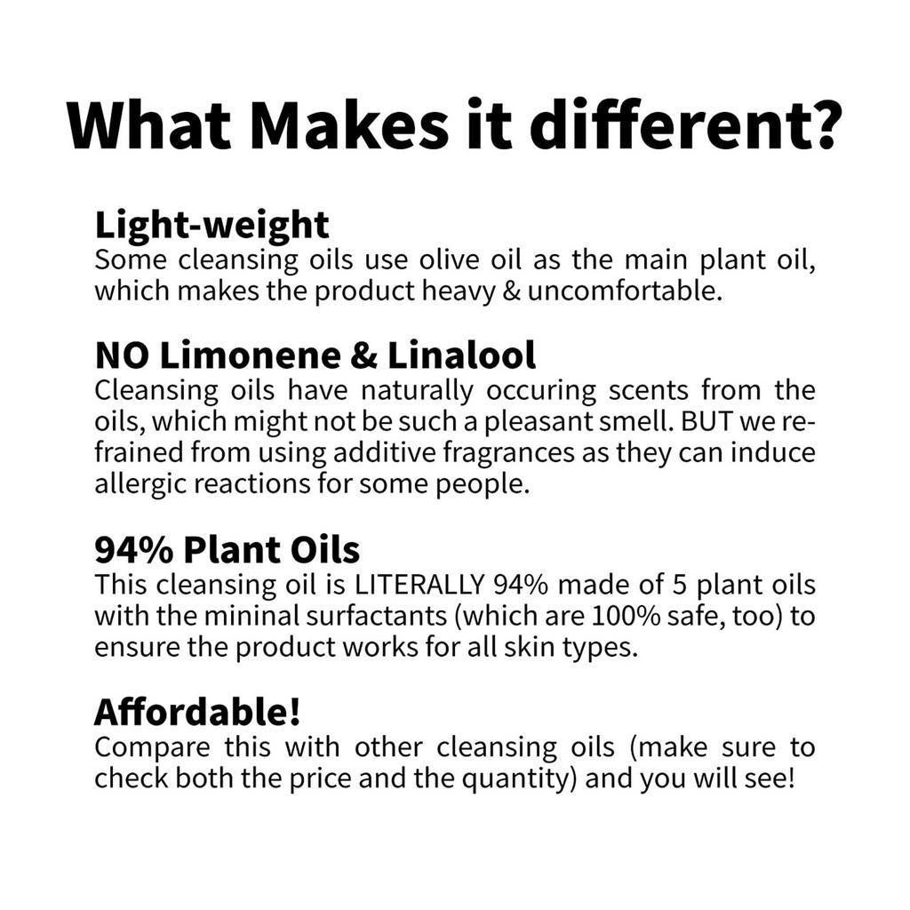 IUNIK Calendula Complete Cleansing Oil 200mL, Vegan, Deep clean, 94% Plant-based Oils, Blackhead Melting, Makeup Remover