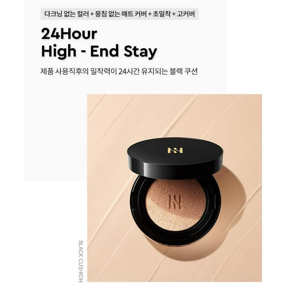 HERA Black Cushion con recambio 15g SPF34 PA++