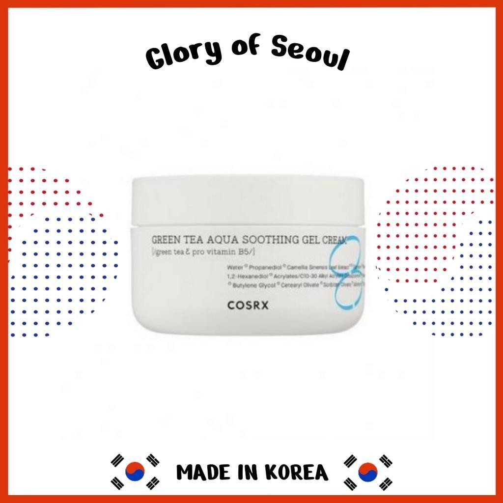 COSRX Hydrium Green Tea Aqua Soothing Gel Cream 50g