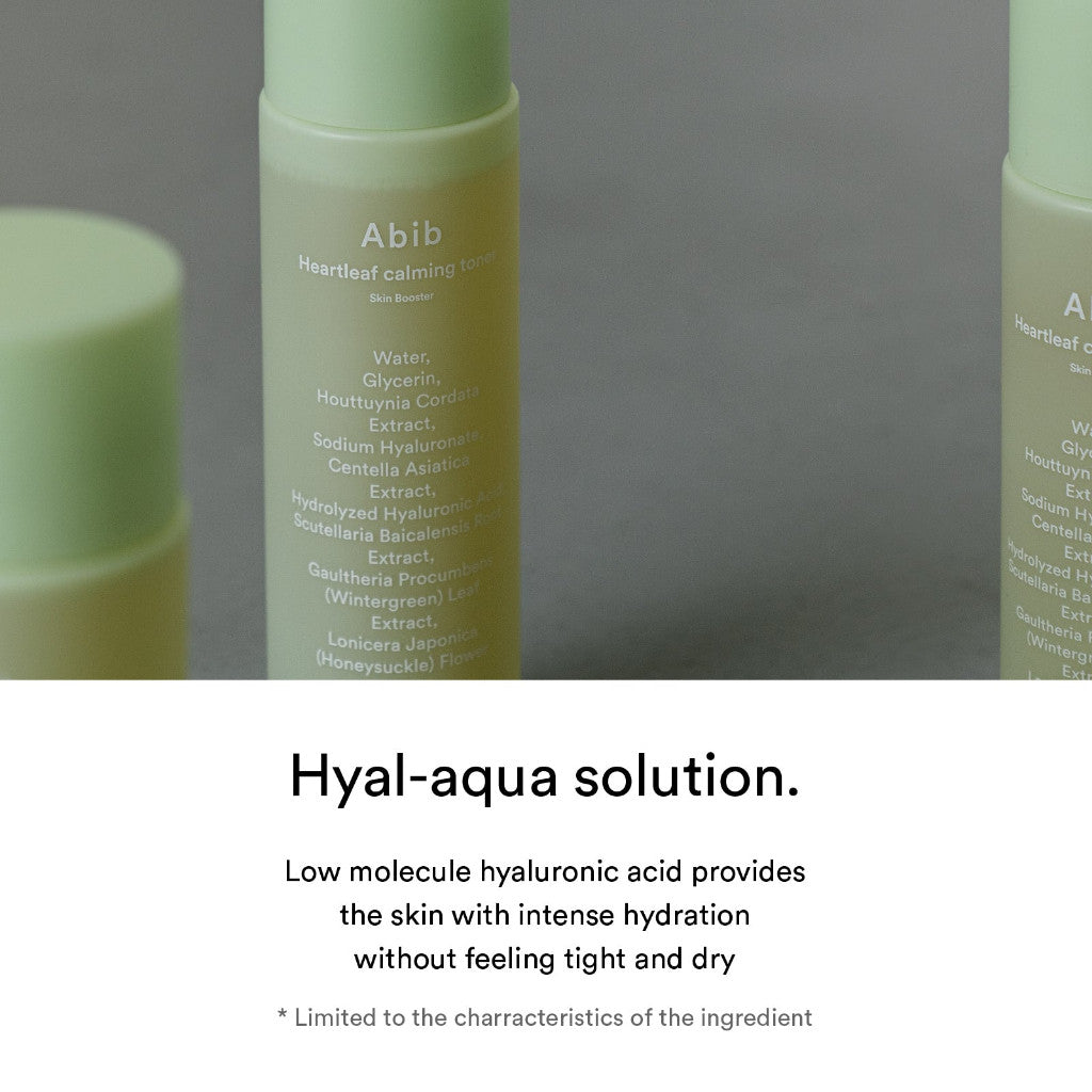 Abib Heartleaf calming toner Skin booster 200ml