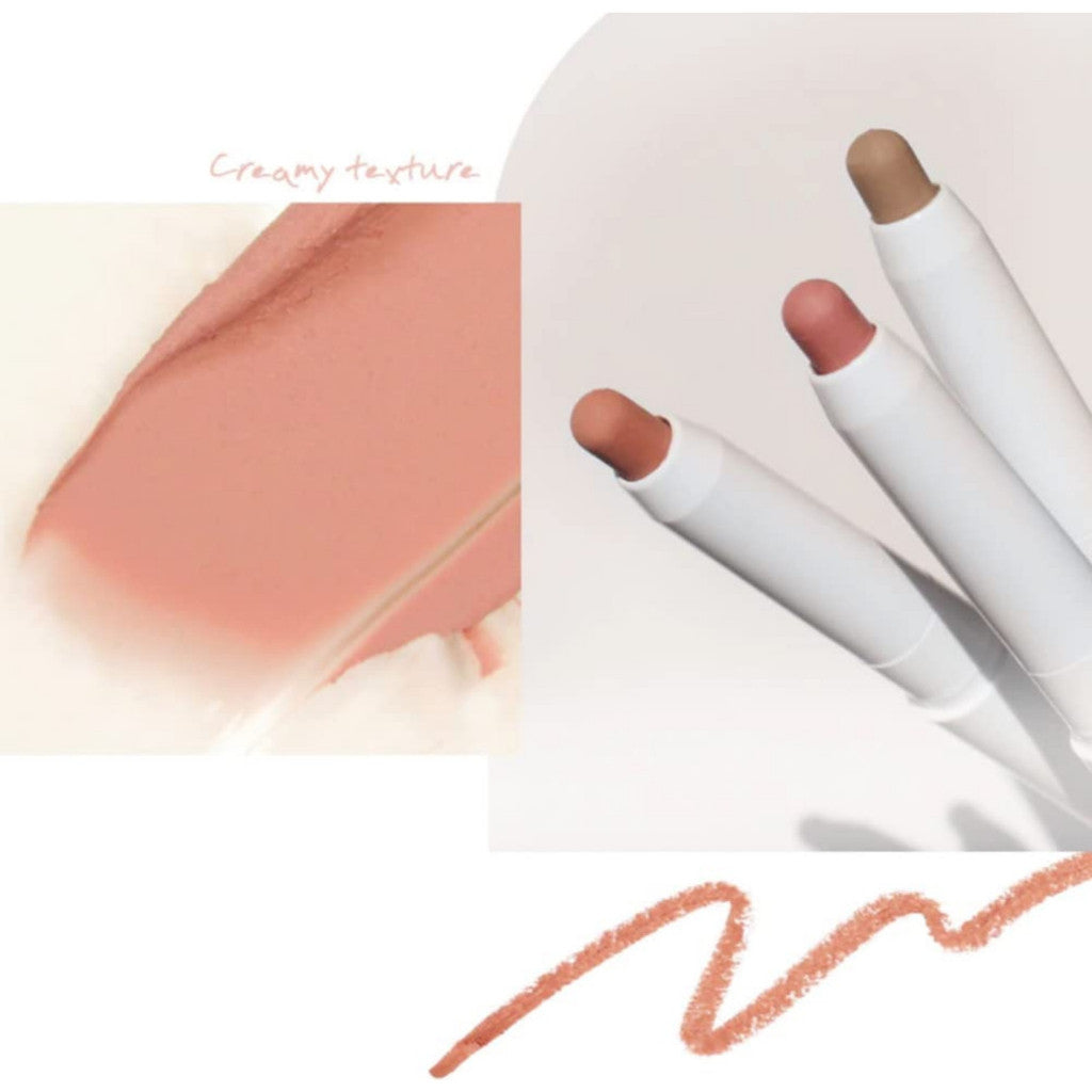 [NUEVO COLOR] HEART PERCENT Dote on Mood Lip Pencil (17 colores), 0.8g
