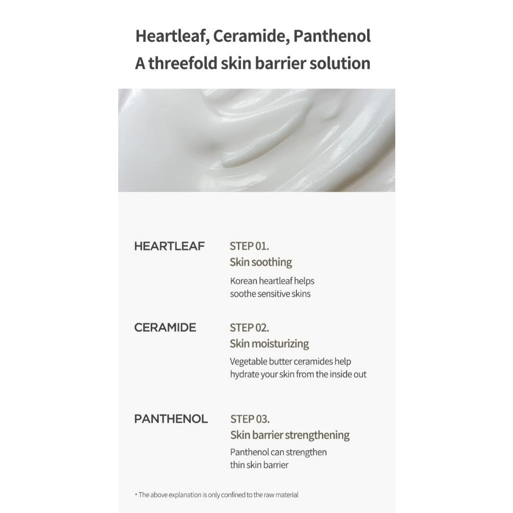 ANUA Heartleaf 70 + Ceramide Intense Calming Cream 50ml