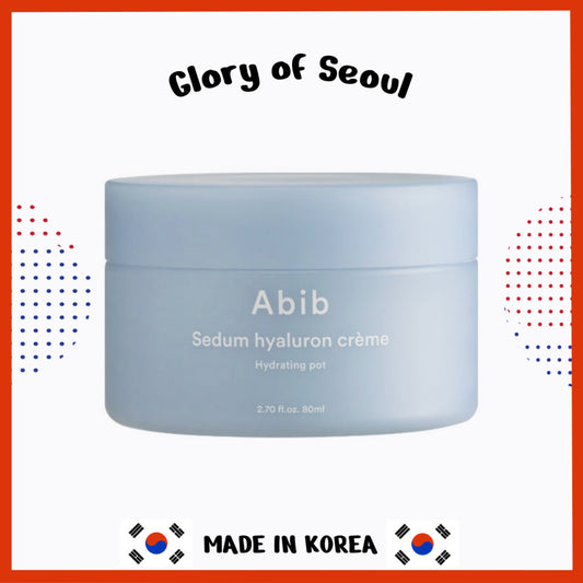 Abib Sedum Hyaluron Crème Hydrating Pot 80ml