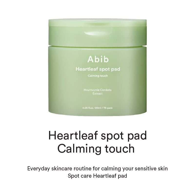 Abib Heartleaf Spot Pad Calming Touch 80 Pads 150ml