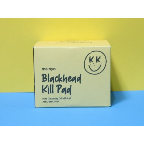 [manyo] Blackhead Killpad 50sheet : Pure Cleansing Oil Makeup Remover Sheet