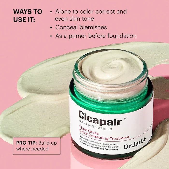 Dr.Jart+ Cicapair Tiger Grass Color Correcting Treatment SPF22 PA++ 15ml/50ml