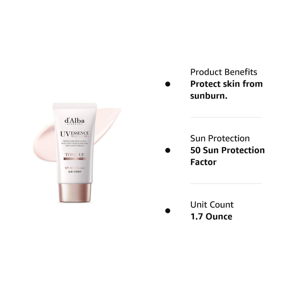 D'ALBA Italian White Truffle Waterfull Tone-up Sunscreen 50ml