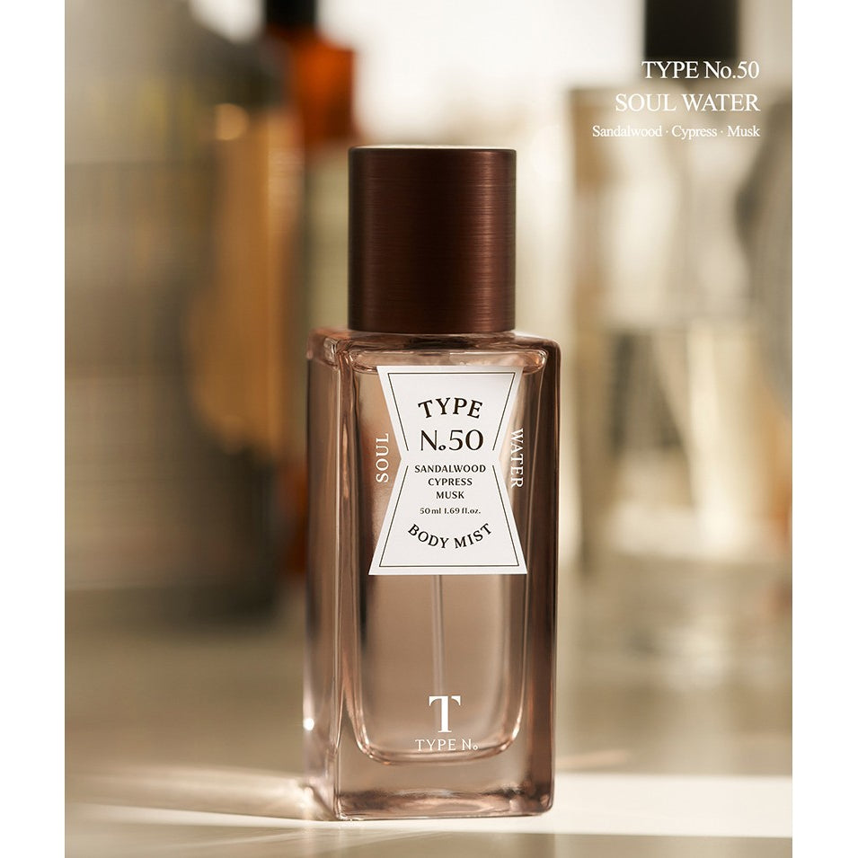 Tipo NO. Bruma corporal, 50mL, TIPO NÚMERO N.º 50 N.º 91 N.º 11 Fragancia