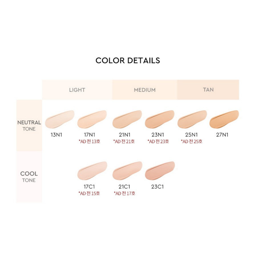 HERA Black Cushion con recambio 15g SPF34 PA++