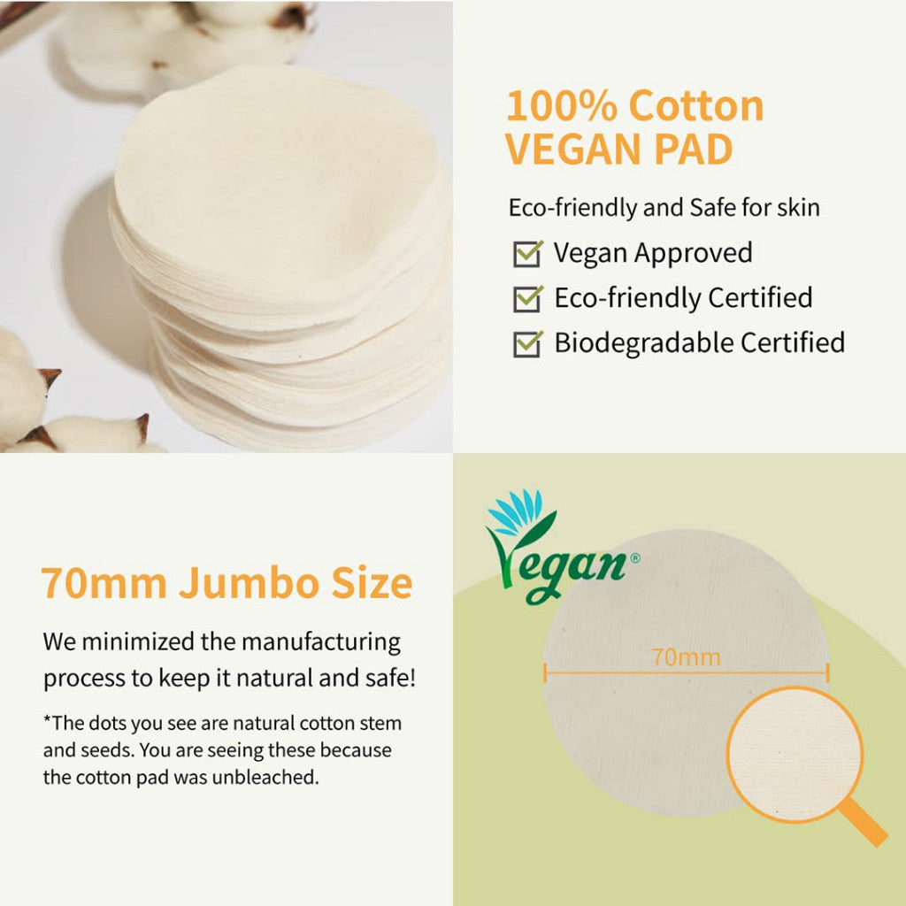 Numbuzin No.3 Radiance Glowing Jumbo Essence 70 pads, 5.07 fl.oz