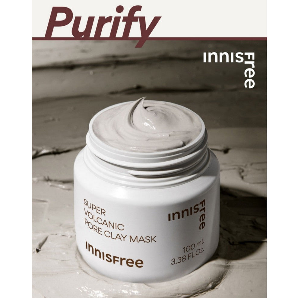 Innisfree Super Volcanic Pore Clay Mask 100mL / 3.38 Fl.Oz.