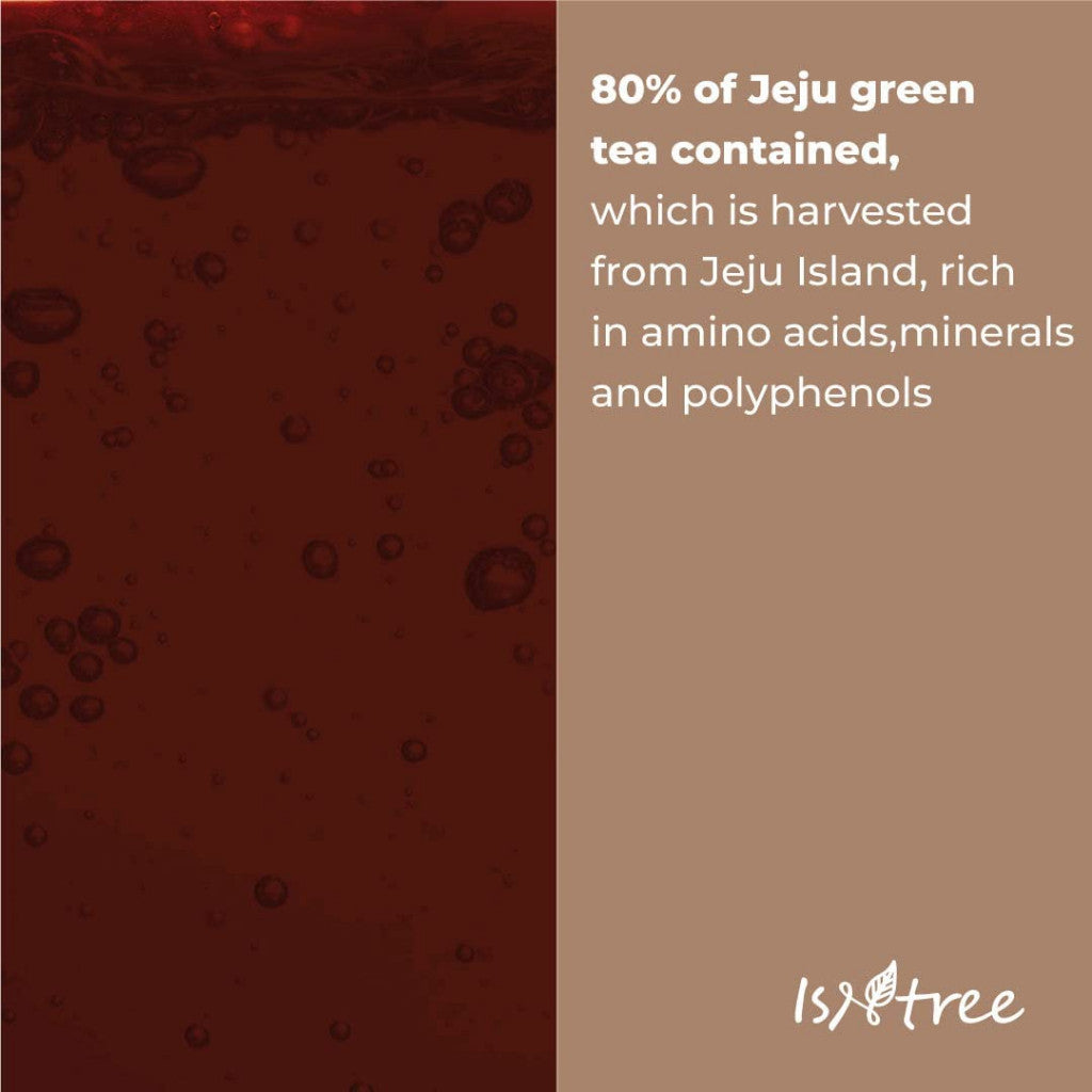 Tónico facial hidratante refrescante de té verde ISNTREE 200 ml