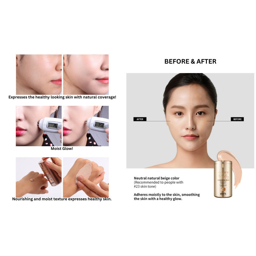 SKIN79 Golden Snail Intensive BB Cream (SPF50+/PA+++), 45g
