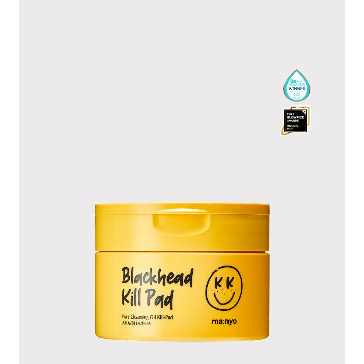 [manyo] Blackhead Killpad 50sheet : Pure Cleansing Oil Makeup Remover Sheet