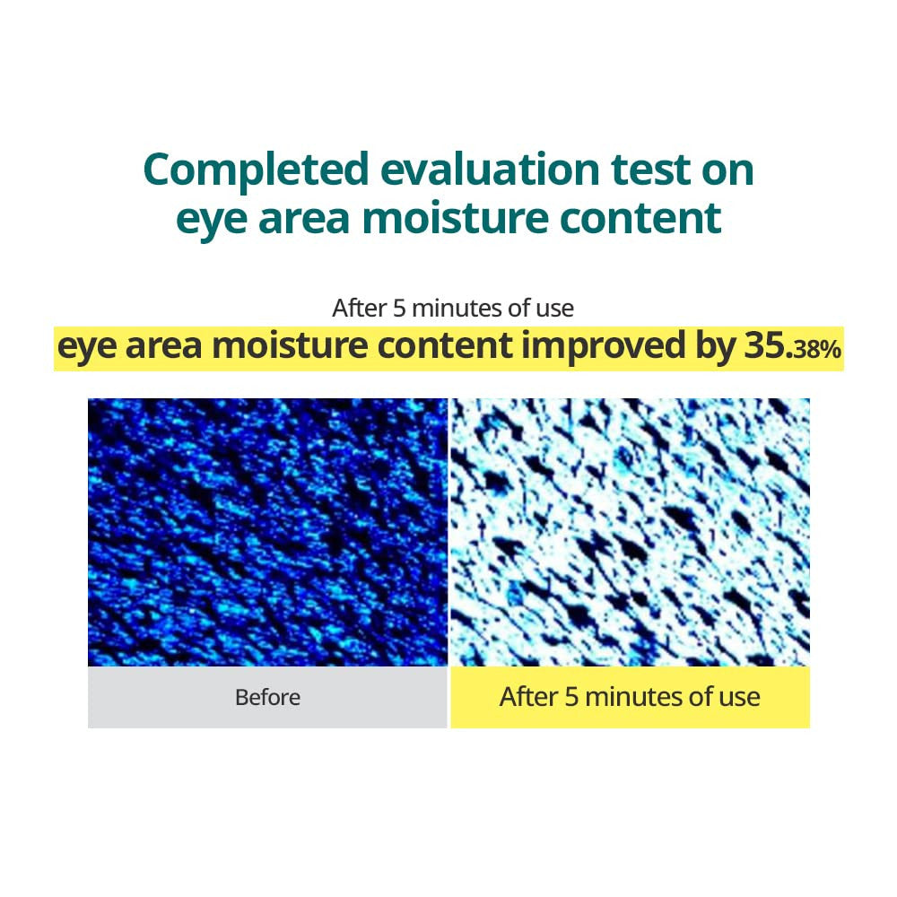 GOODAL Green Tangerine Vitamin C Moisturizing Eye Patch, 5-minute, Hydrating Gel Patch (60 sheets) Korean Skin Care K-Beauty