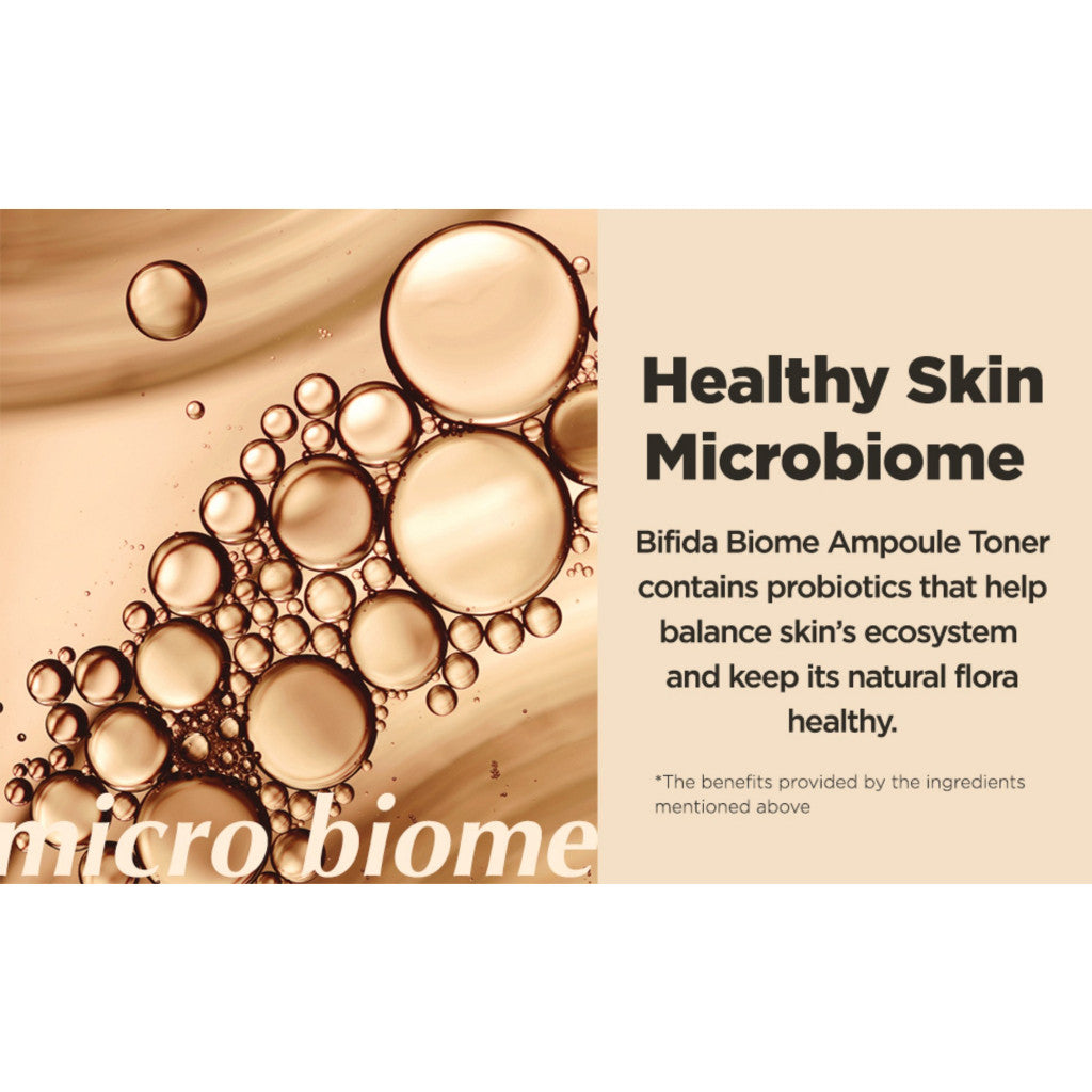 Manyo Bifida Biome Ampoule Toner (210ml,400ml,500ml) Moisturizing Toner for Face, 5-Types-of Hyaluronic Acid, Daily Firmness, Serum, Korean Skincare