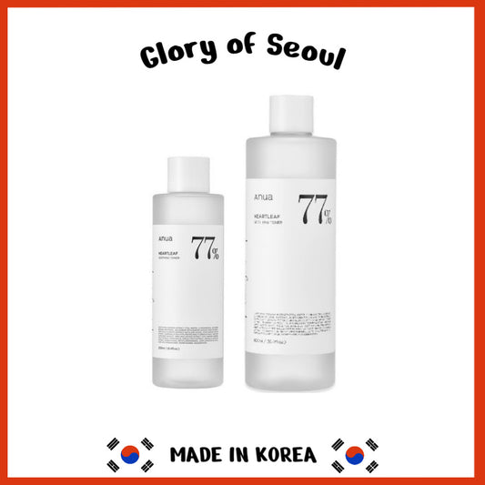 ANUA Heartleaf 77% Soothing Toner 150ml / 250ml / 500ml