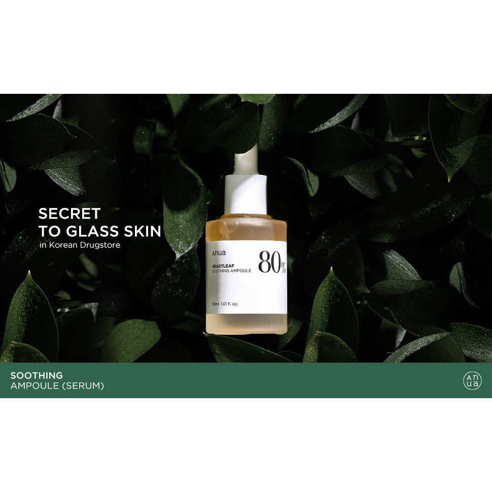 ANUA Heartleaf 80% Moisture Soothing Ampoule 30ml