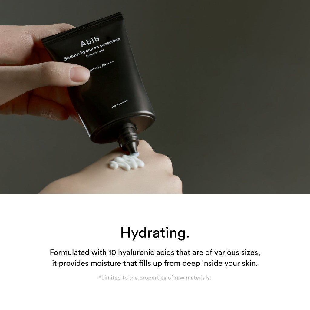 Abib Sedum Hyaluron Sunscreen Protection Tube SPF50+ PA ++++ 50ml