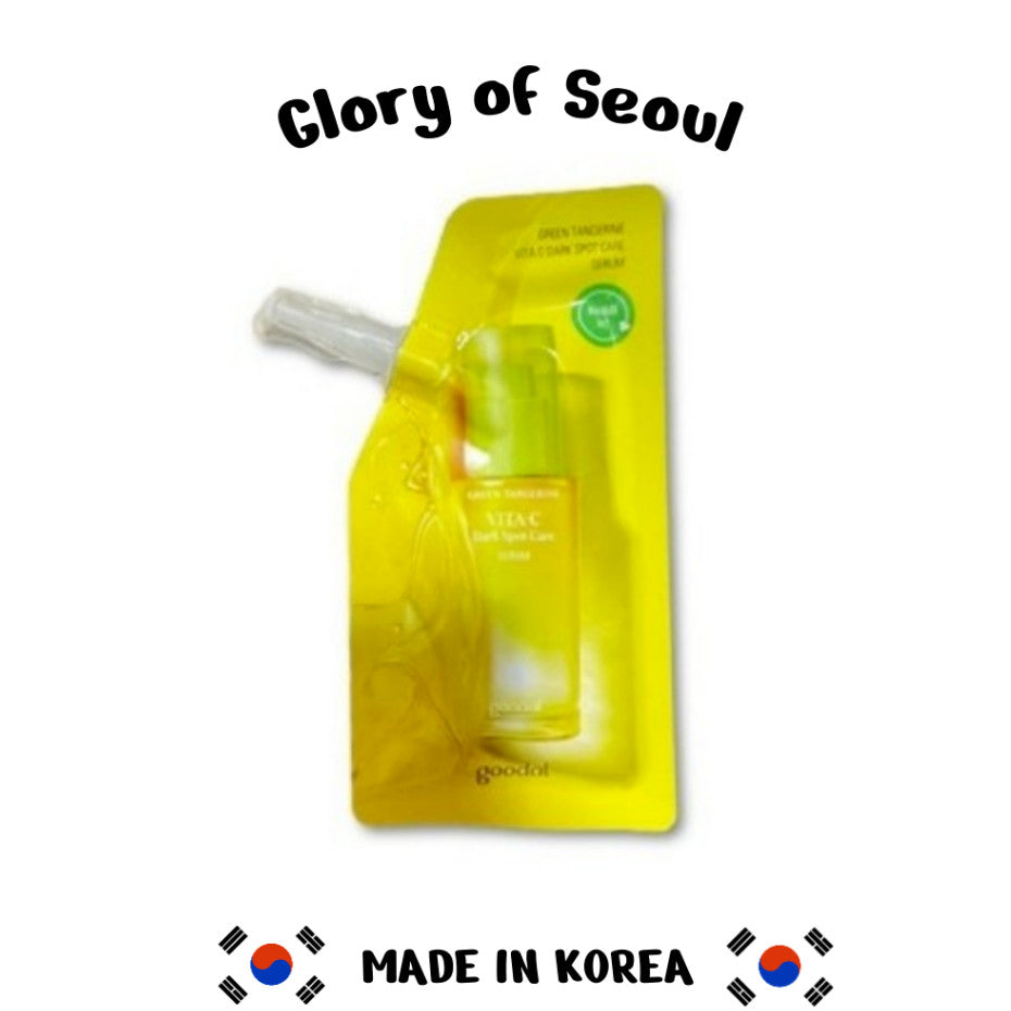 GOODAL Green Tangerine Vita C Spot Care Serum 50ml + 50ml Refill pack [ SET PRODUCT ]