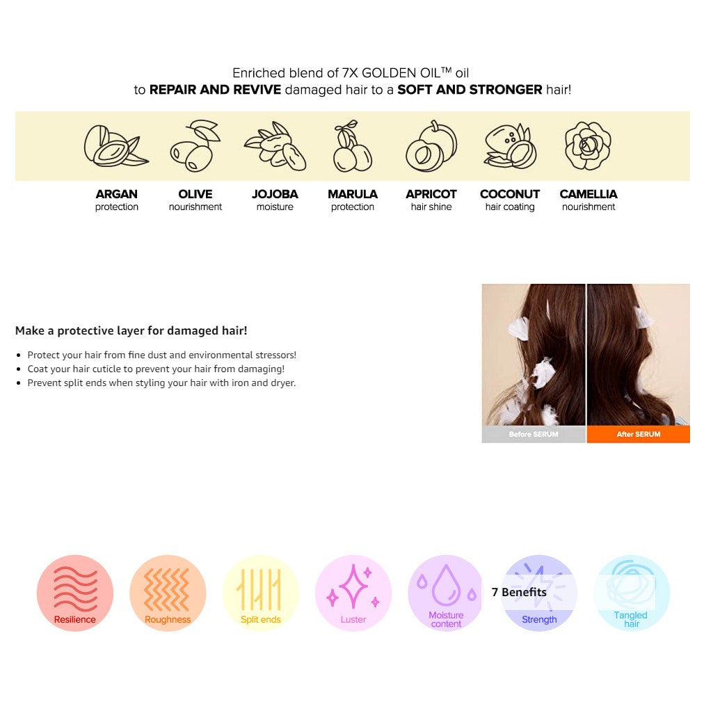 Mise-en-Scène Perfect Serum Original 80ml (5 Types) │ Original / Rich / Rose Perfume / Styling / Watery