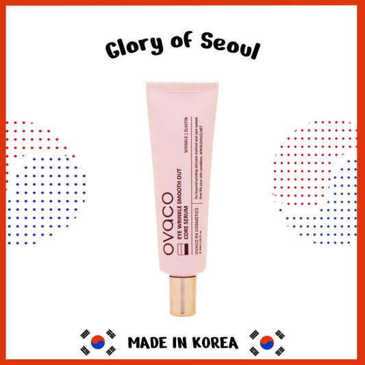 OVACO EYE WRINKLE SMOOTH OUT 30mL, Anti aging, Eye cream for reducing wrinkle