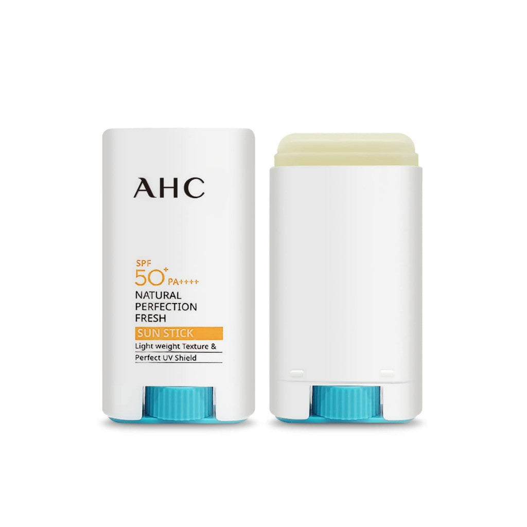 AHC Natural Perfection Double Shield Sun Stick SPF50+ PA++++, Natural Perfection Fresh Sun Stick SPF50+ PA++++, Korean Beauty UV Protect
