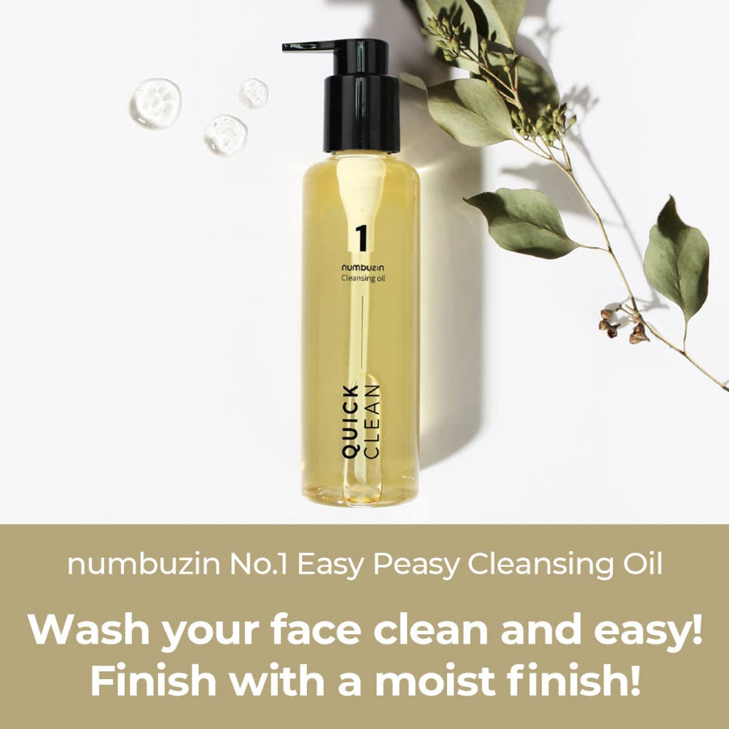 Numbuzin No.1 Easy Peasy Cleansing Oil 200ml/300ml/400ml