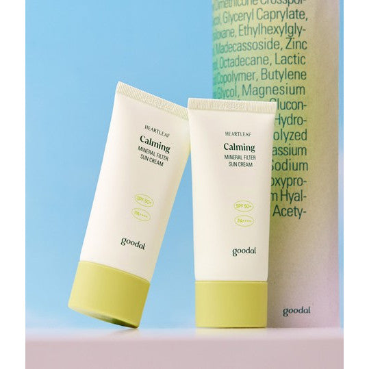 Goodal Heartleaf Calming Mineral Filter Sun Cream 50mL [NO BOX]