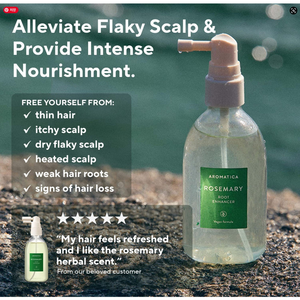 AROMATICA Rosemary Root Enhancer/ Tea Tree Purifying Tonic 100ml