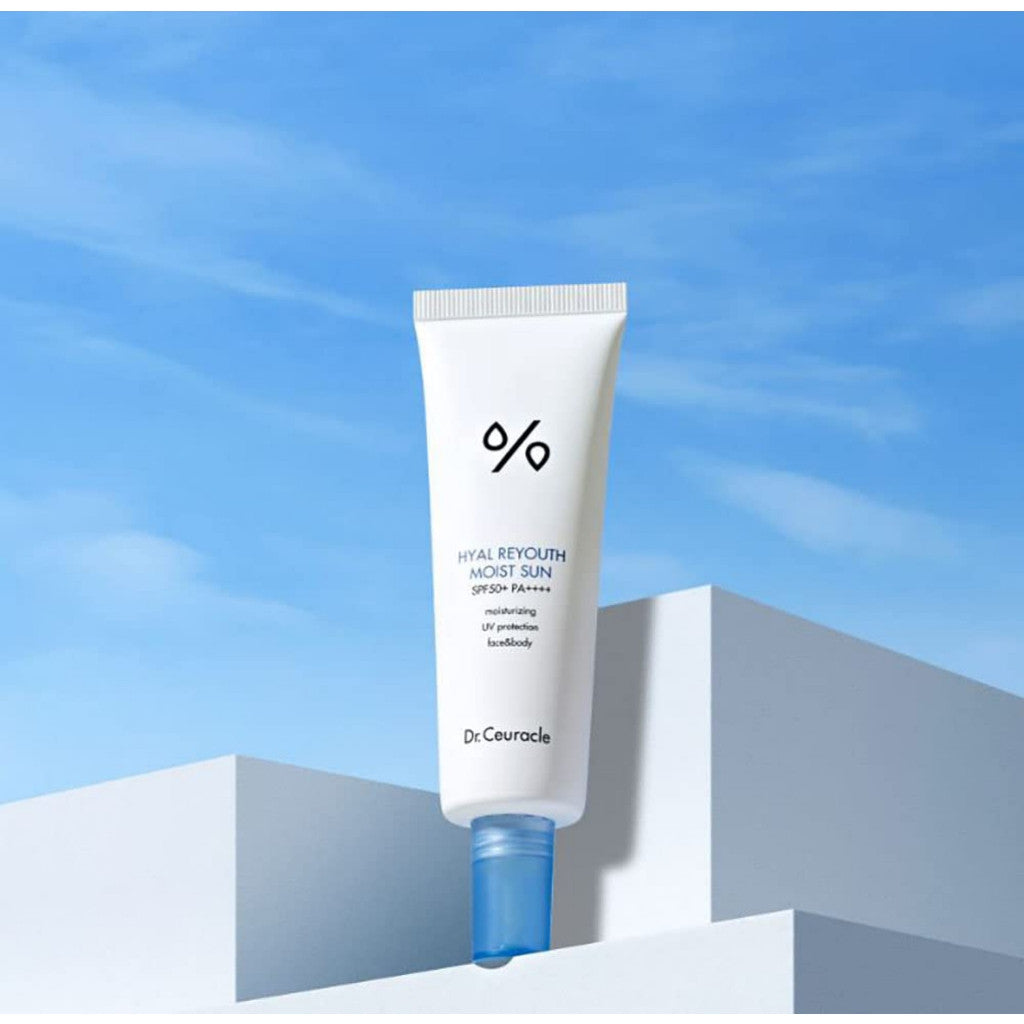 DR.CEURACLE Hyal Reyouth Moist Sun 50ml, Tea Tree Purifine Green Up Sun 50ml