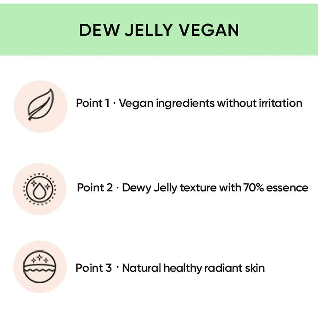 AMUSE Dew Jelly Vegan Cushion Foundation 15g, SPF38