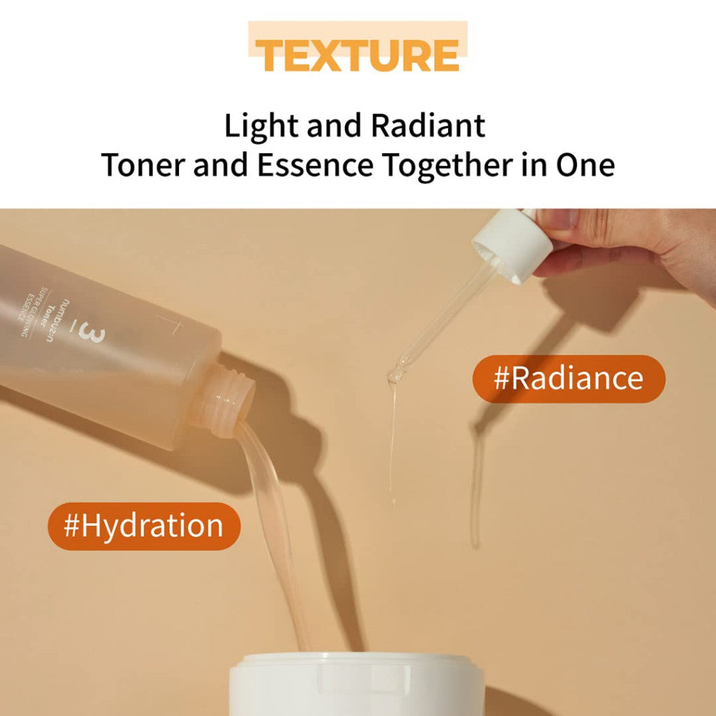 Numbuzin No.3 Radiance Glowing Jumbo Essence 70 pads, 5.07 fl.oz