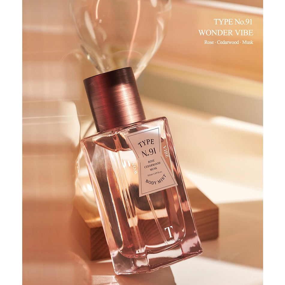 Tipo NO. Bruma corporal, 50mL, TIPO NÚMERO N.º 50 N.º 91 N.º 11 Fragancia