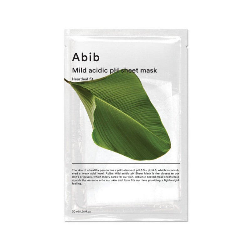 Abib Mild Acidic pH Sheet Mask (4 Types) / Gummy Sheet Mask (4 Types)