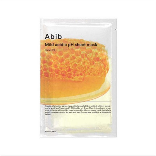 Mascarilla facial de pH ácido suave Abib (5 tipos) / Mascarilla tipo "gummy" (4 tipos)