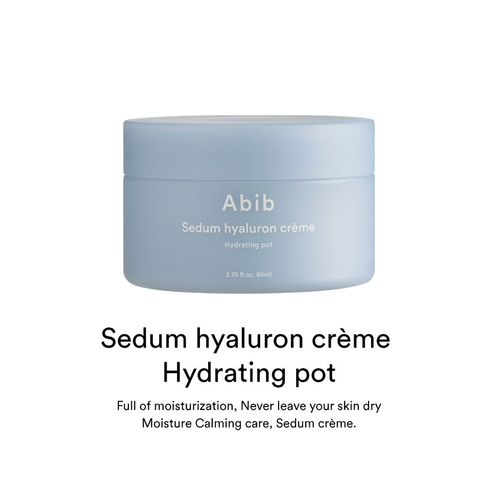 Abib Sedum Hyaluron Crème Hydrating Pot 80ml