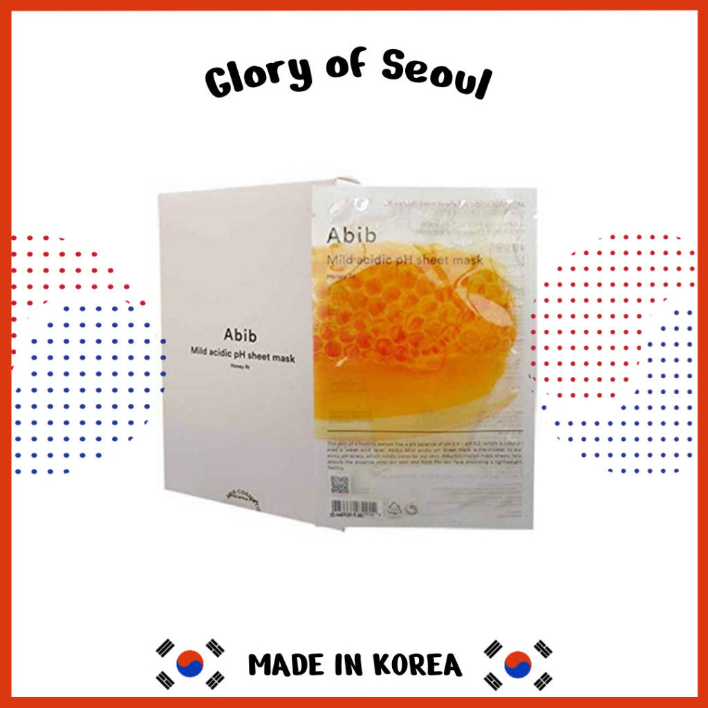 [SET] Abib Mild Acidic pH Honey Fit Sheet Mask 30ml*10 Sheets