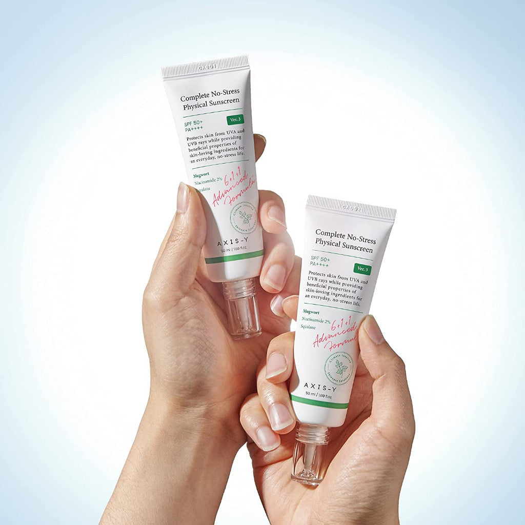 AXIS-Y Complete No-Stress Physical Sunscreen SPF50 PA++++ 50ml
