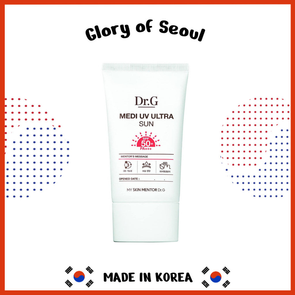 Dr.G MEDI UV ULTRA SUN SPF50+ PA+++ (50ml) Strong UV block function whitening Anti-Wrinkle Korean Skin Care