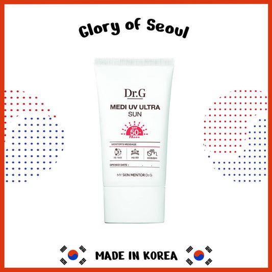 Dr.G MEDI UV ULTRA SUN SPF50+ PA+++ (50ml) Strong UV block function whitening Anti-Wrinkle Korean Skin Care