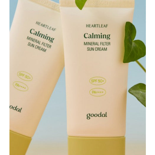 Goodal Heartleaf Calming Mineral Filter Sun Cream 50mL [NO BOX]