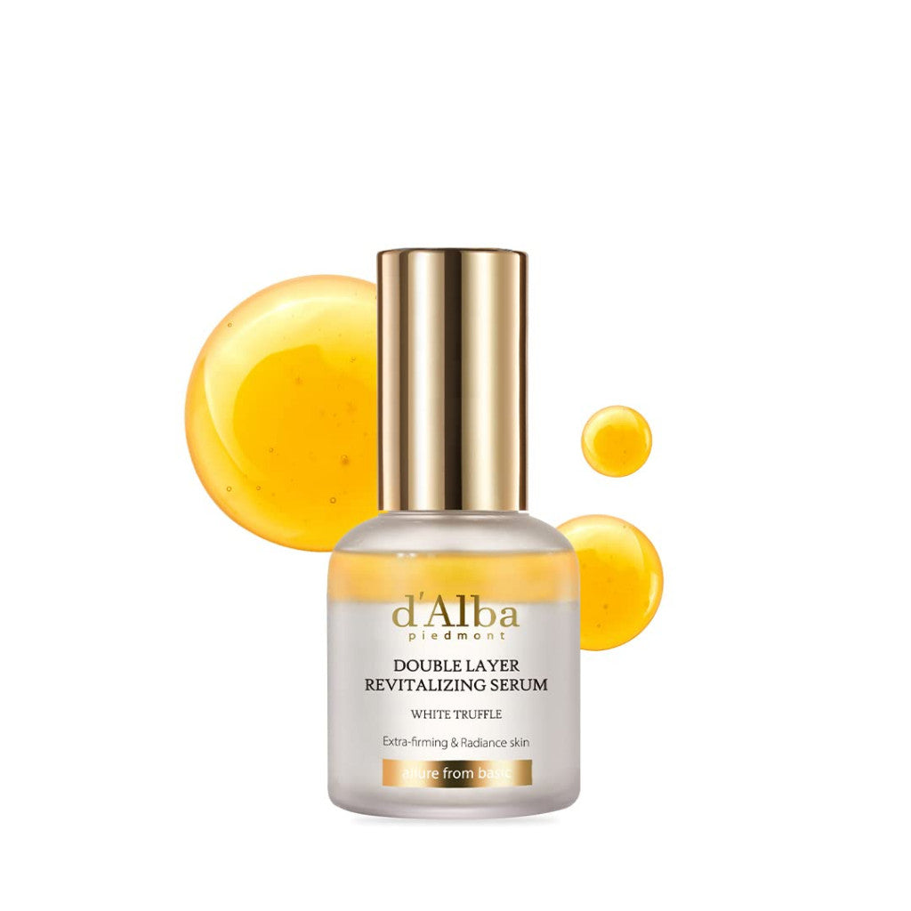 d'Alba Italian White Truffle Double Layer Revitalizing Serum 30ml