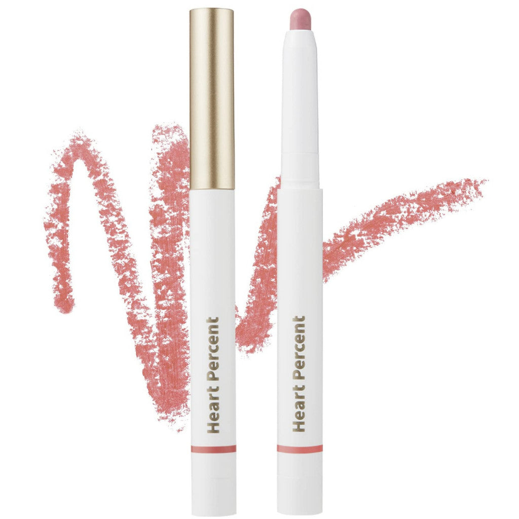 [NEW COLOR] HEART PERCENT Dote on Mood Lip Pencil (17 Colors), 0.8g